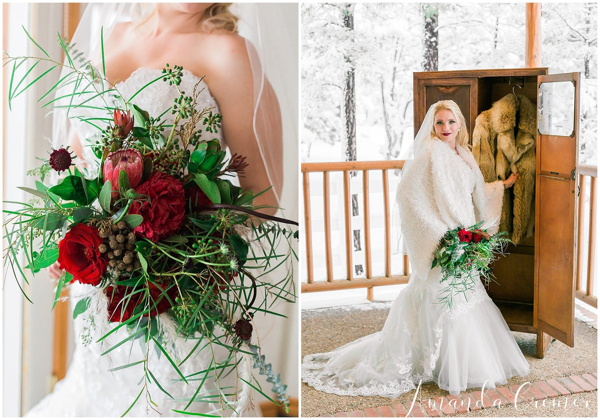 Stone Haven Lodge Wedding | Snow Wedding | Narnia Themed Wedding | 