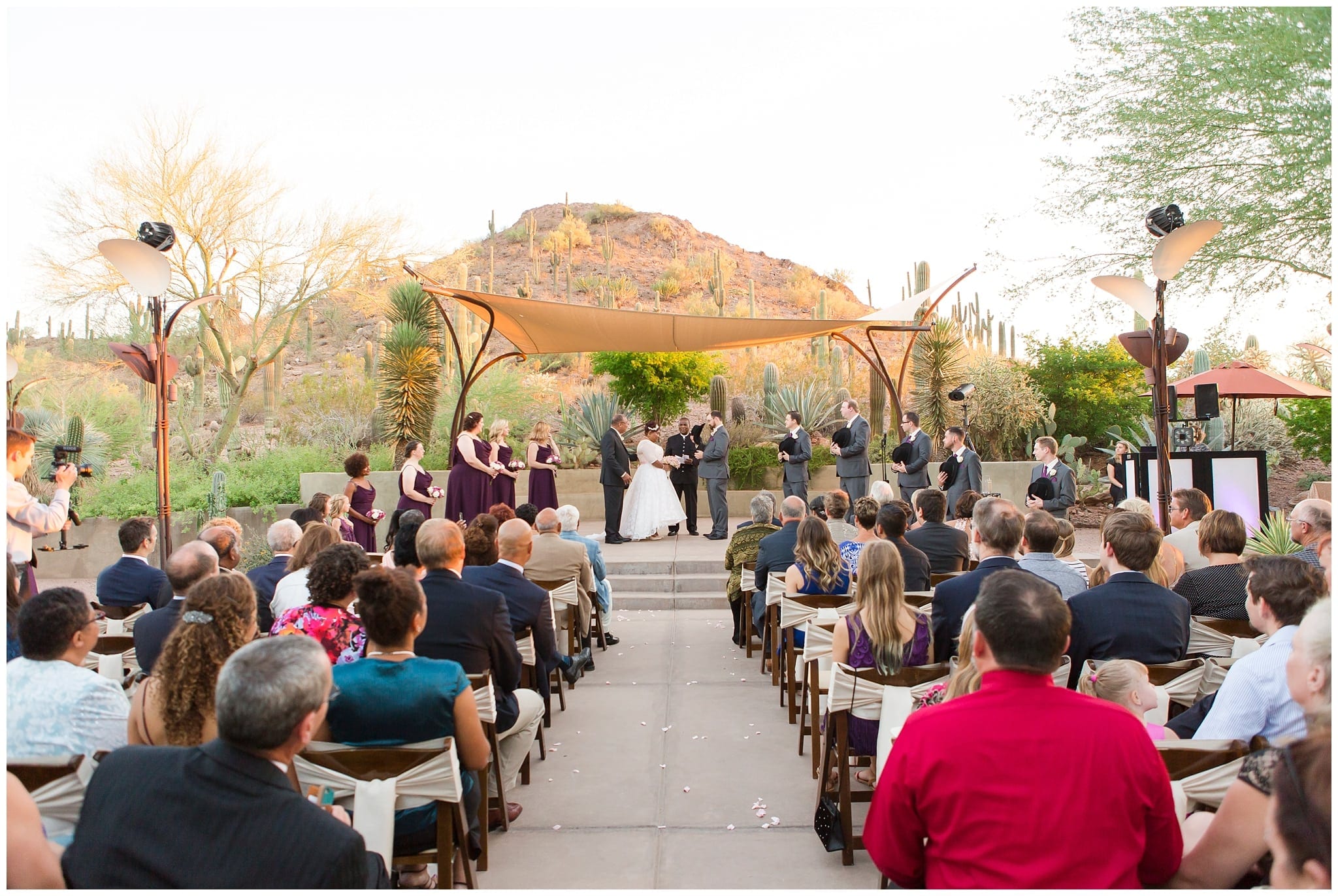 Desert Botanical Gardens Wedding |