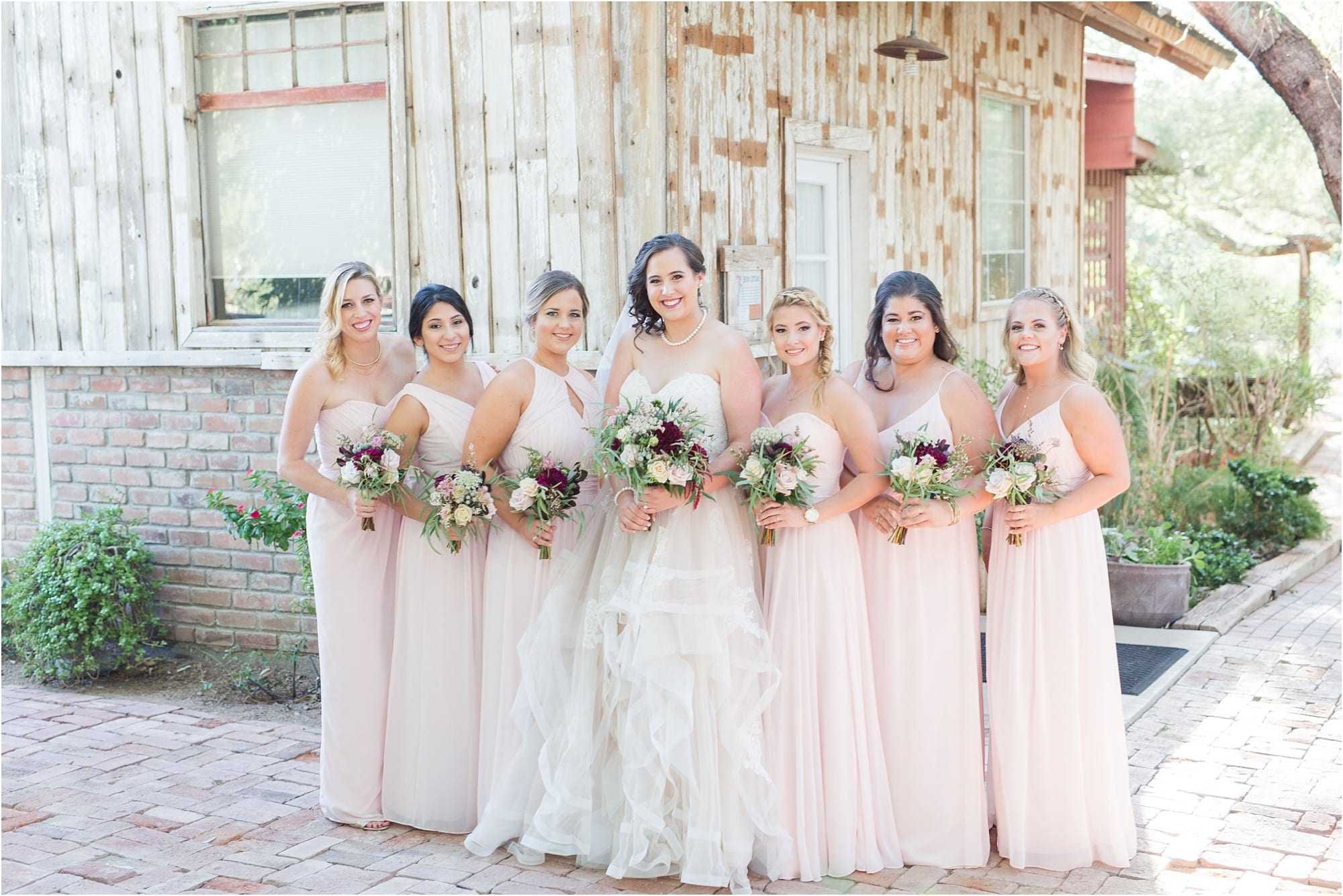 Windmill Winery Bridal Cottage Bridal Party Pictures