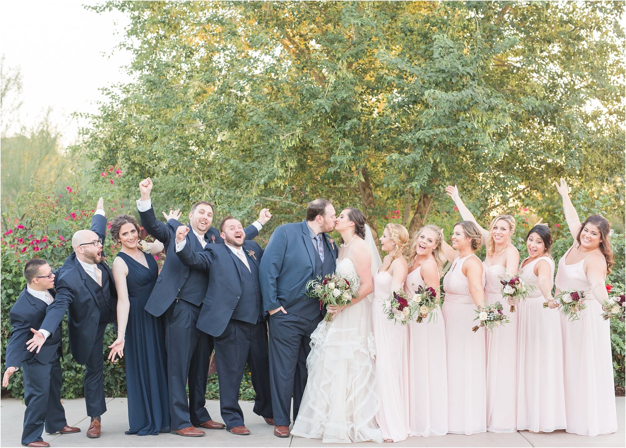 Windmill Winery Bridal Party Pictures