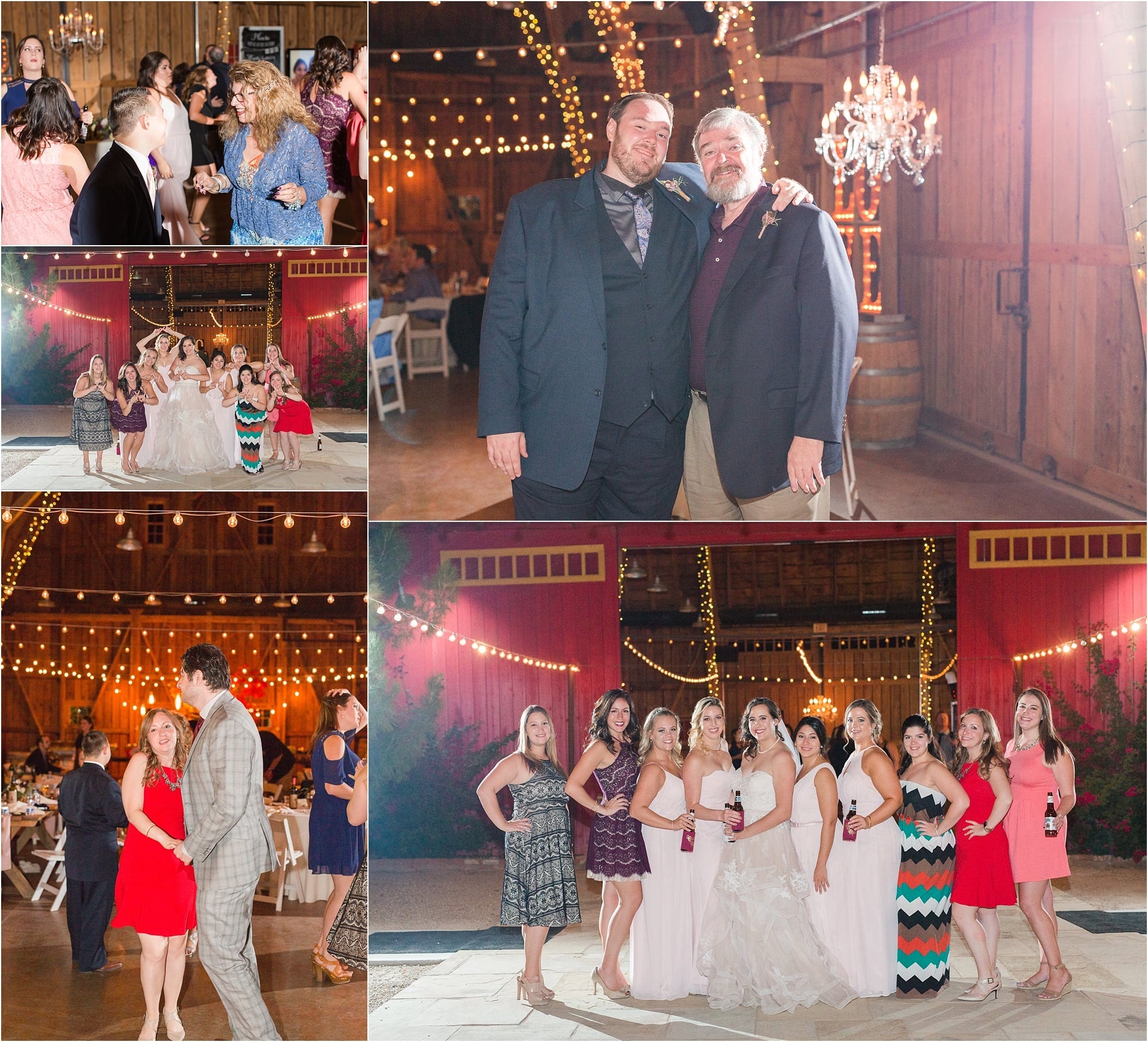 Windmill Winery Barn Reception Pictures