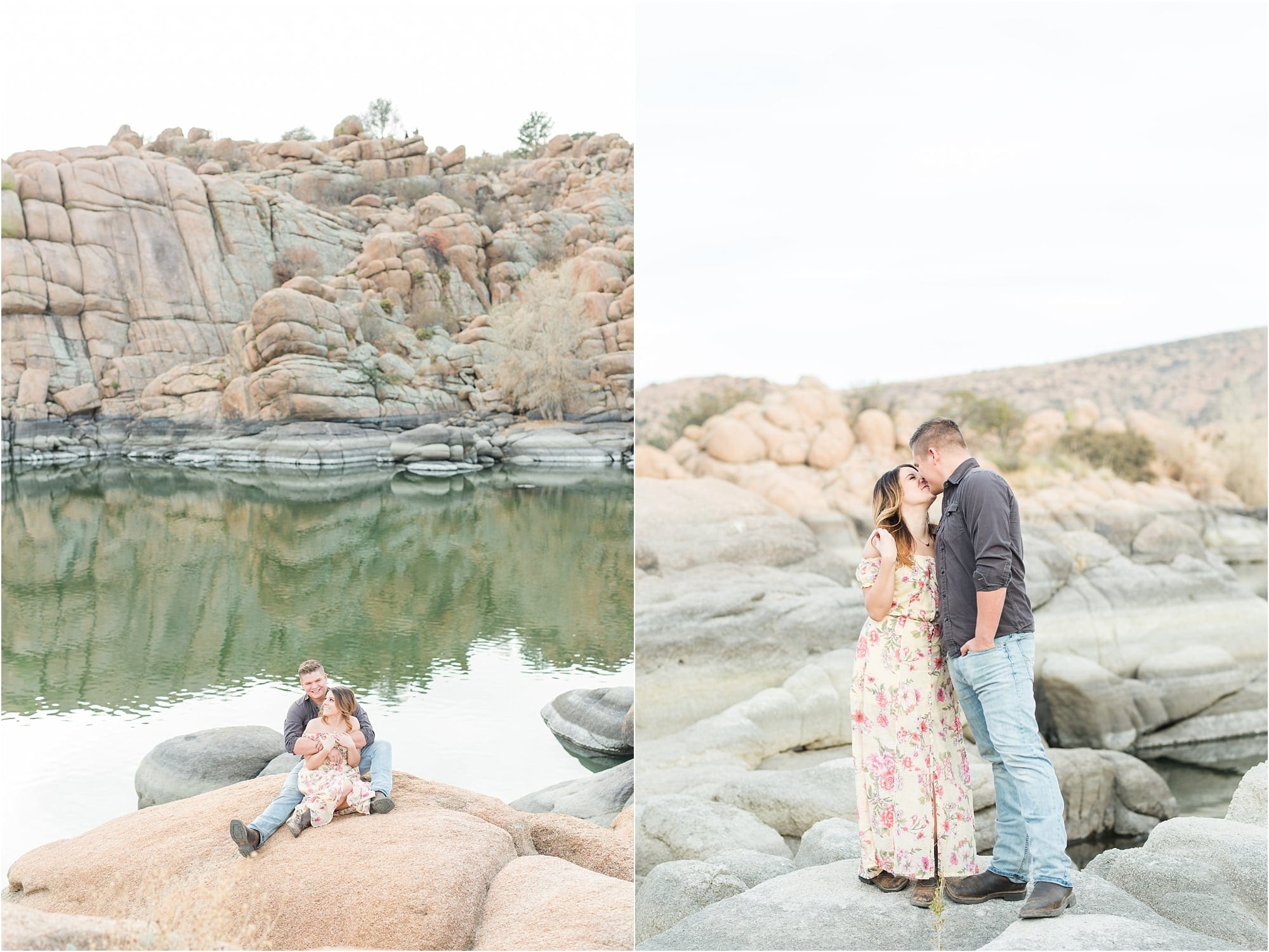 Phoenix Arizona Wedding Photographers | Watson Lake Engagement Session | Ashley and Nick_0001