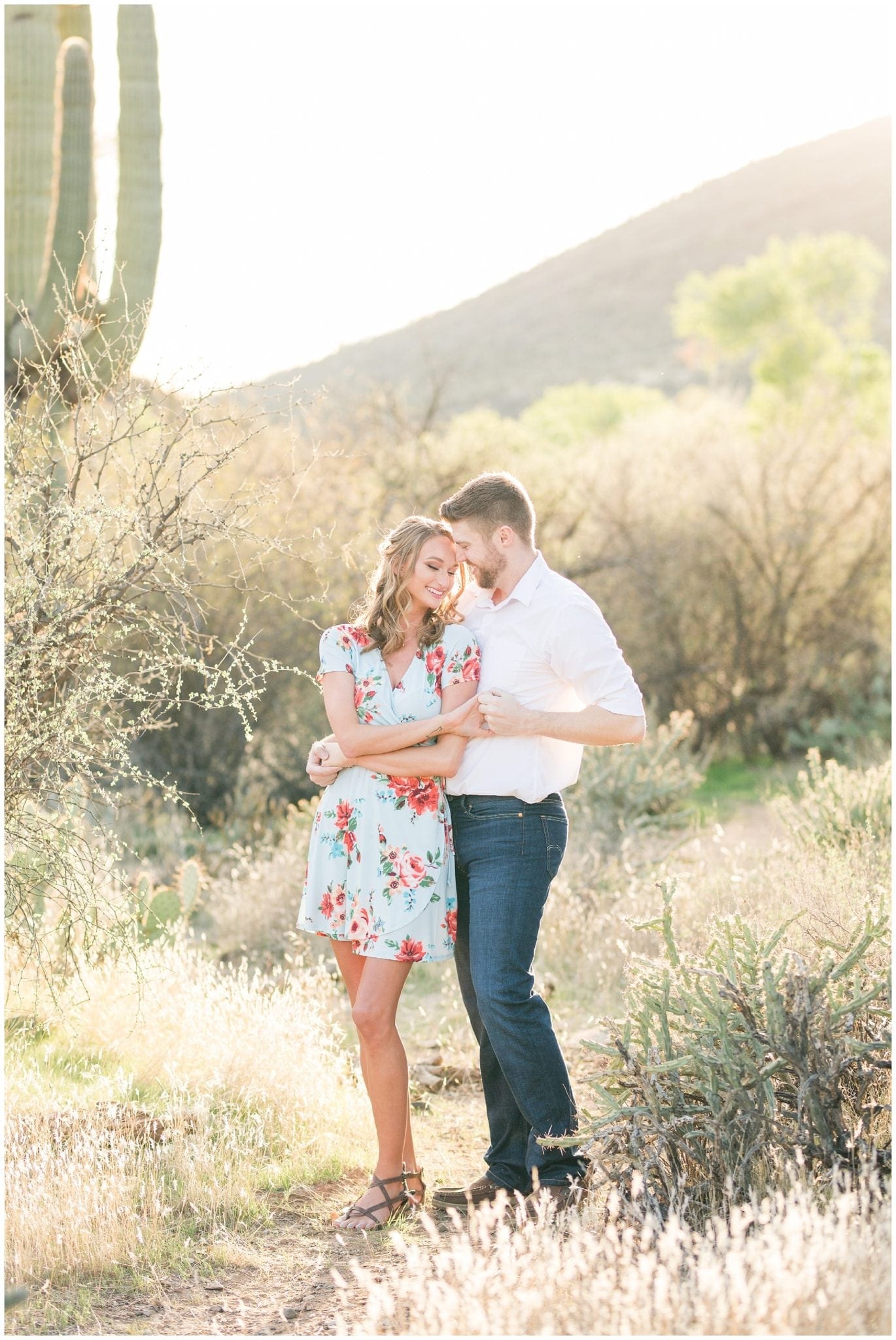 Phoenix Outdoor Desert Engagement Session | Jessica + Kyle | Amanda Cromer Photography_0029