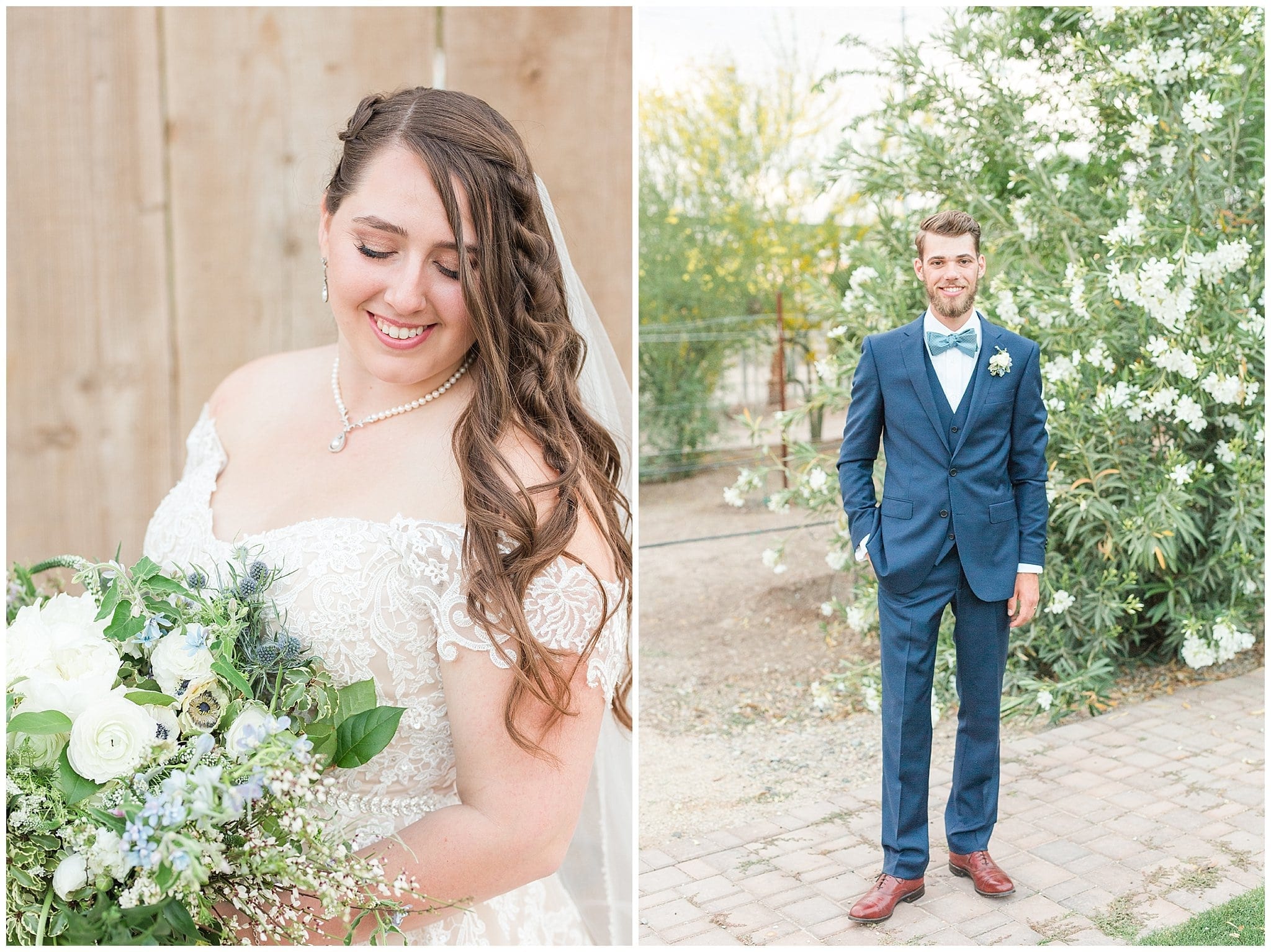 Windmill Winery Twisted Tree Ceremony Location | Husband and Wife Portraits