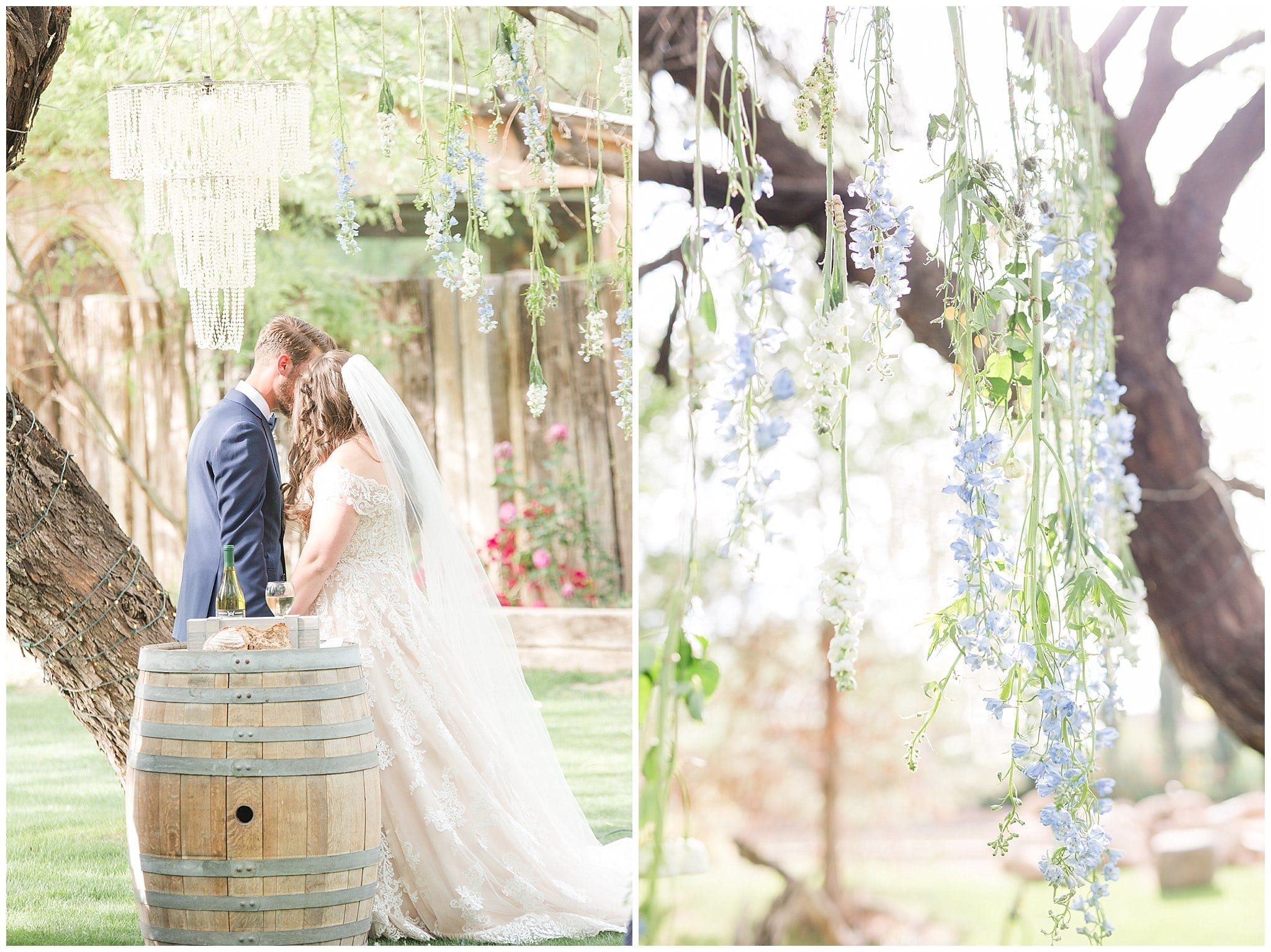Windmill Winery Twisted Tree Wedding Ceremony - Communion