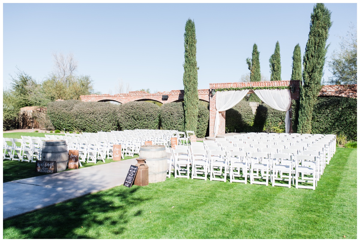 Windmill Winery Barn Ceremony at Arches