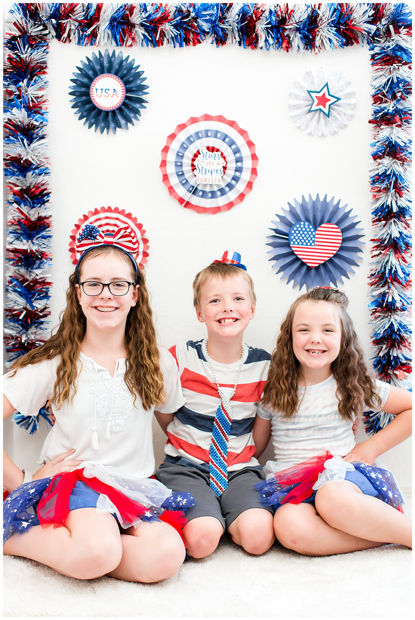 Phoenix wedding photographer, red, white and blue, USA,fourth of July goldendoodle pictures, kids with dogs, kids. with goldendoodles, red goldendoodle, black goldendoodle, black and white goldendoodle, white goldendoodle, gold goldendoodle, poodle mix