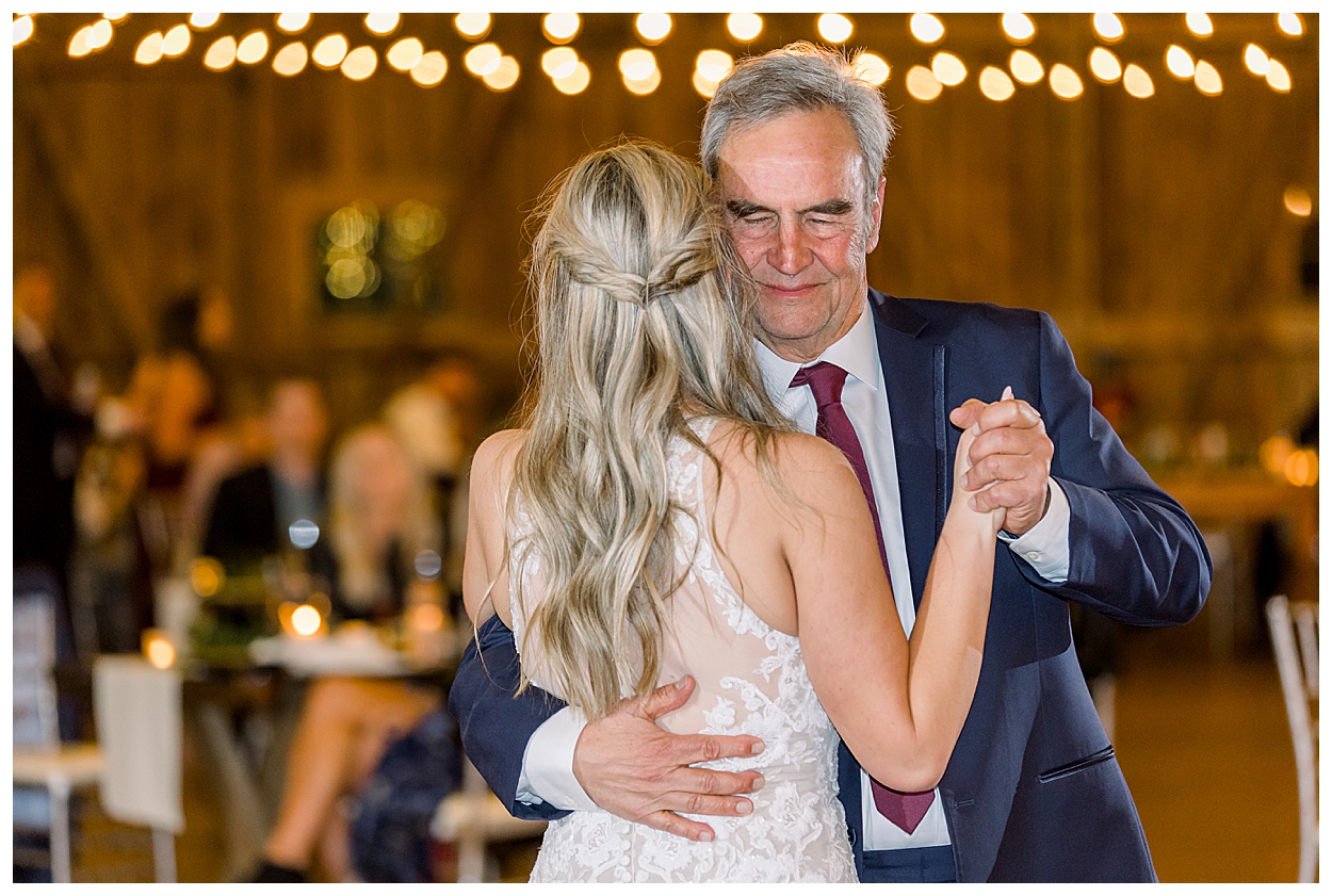 father daughter dance, bride dancing with father, navy suit