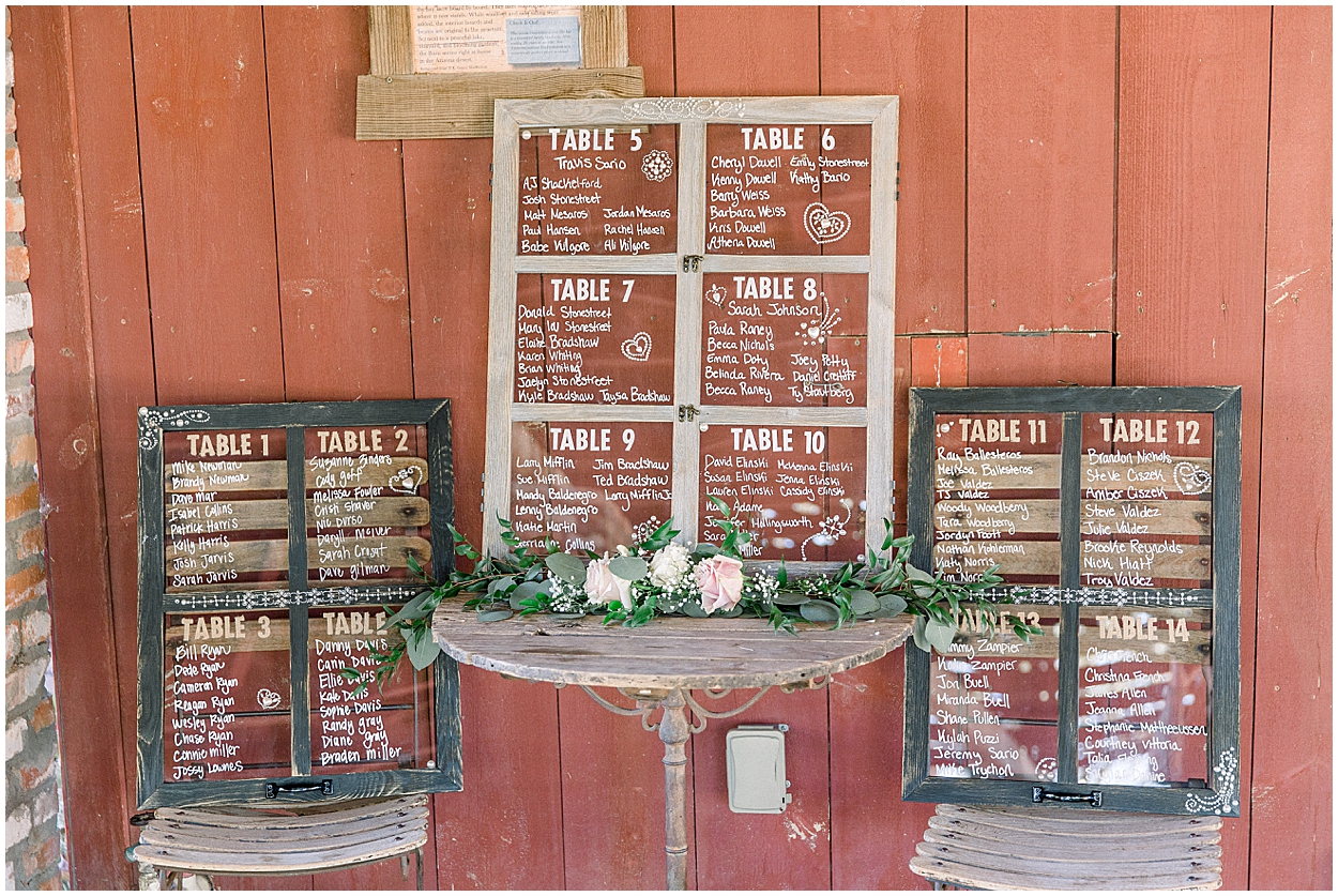 Rustic Seating Chart, Calligraphy Seating Chart, Rustic Window Frame Seating Chart,