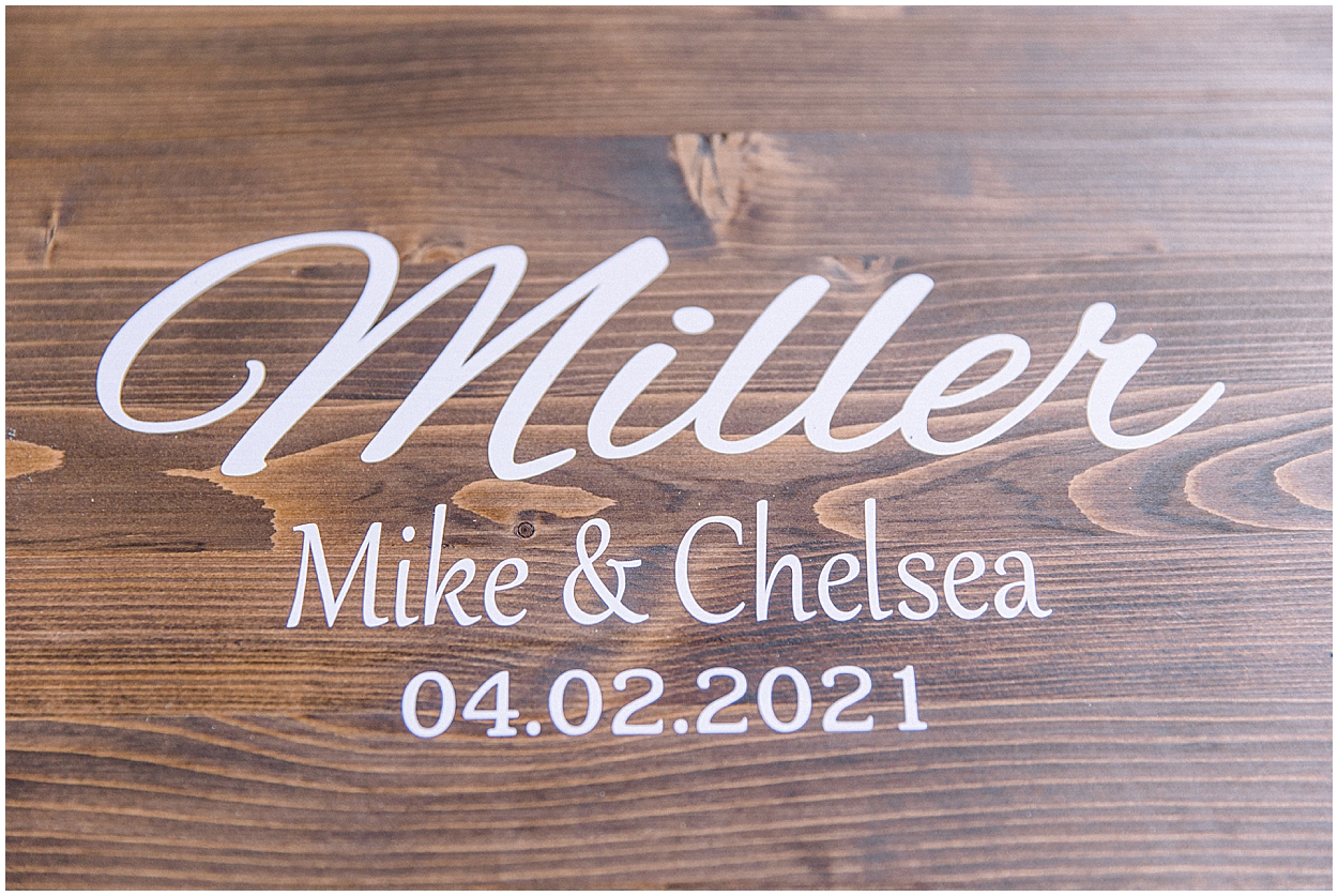 Personalized Wooden Guest Book Wall Hanging