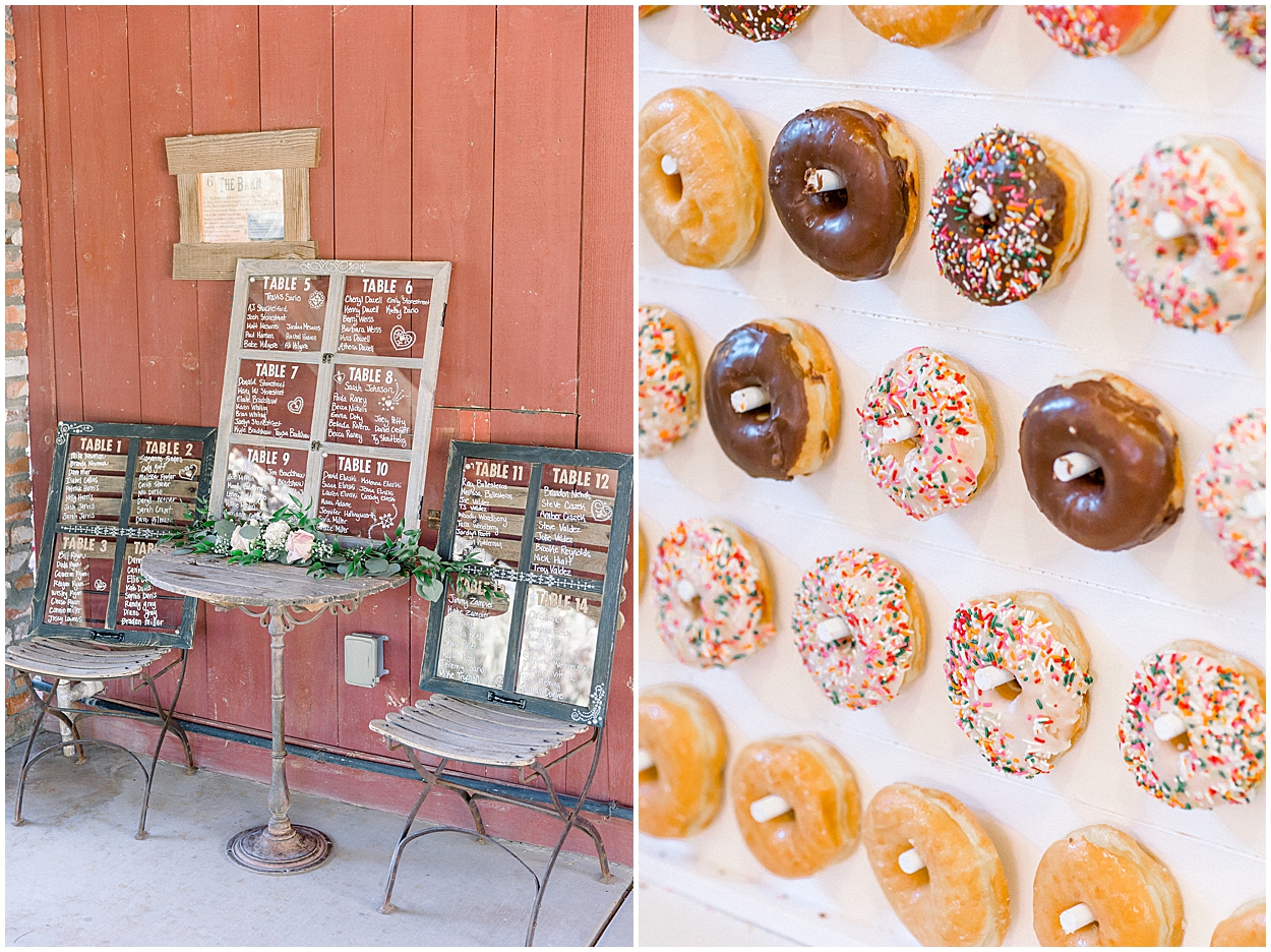Donut Wall, Rustic Seating Chart, Calligraphy Seating Chart, Rustic Window Frame Seating Chart,