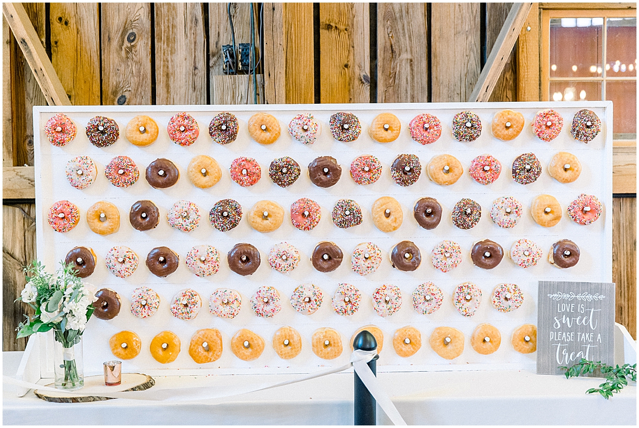 Wedding Donut Wall